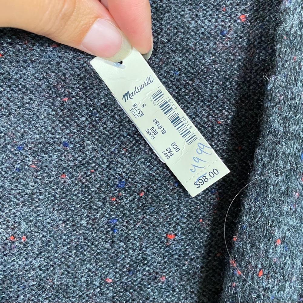 MADEWELL Donegal Kent Coziest Yarn Open Cardigan - Picture 9 of 9